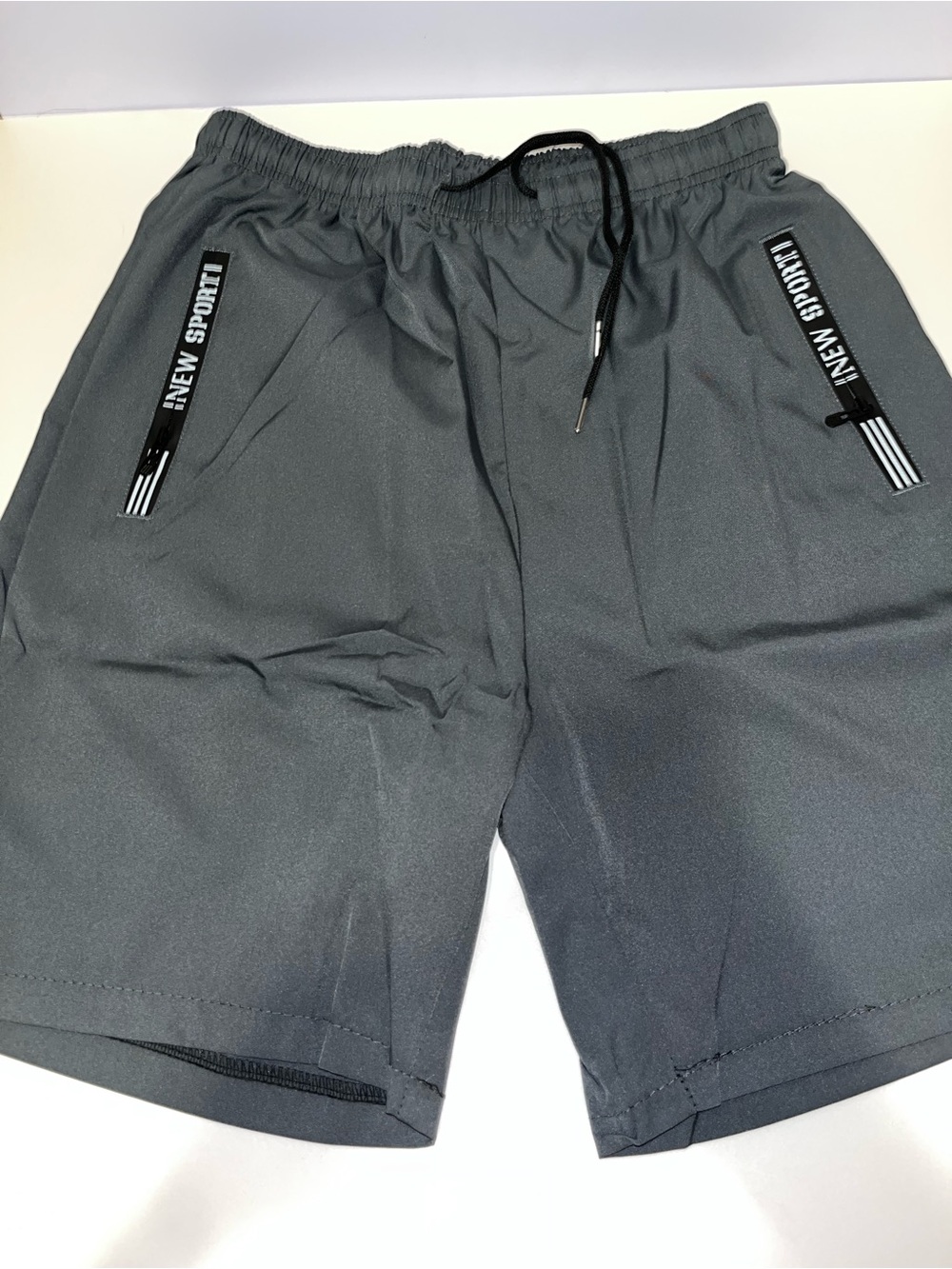New Sportz Men's Grey Athletic Shorts